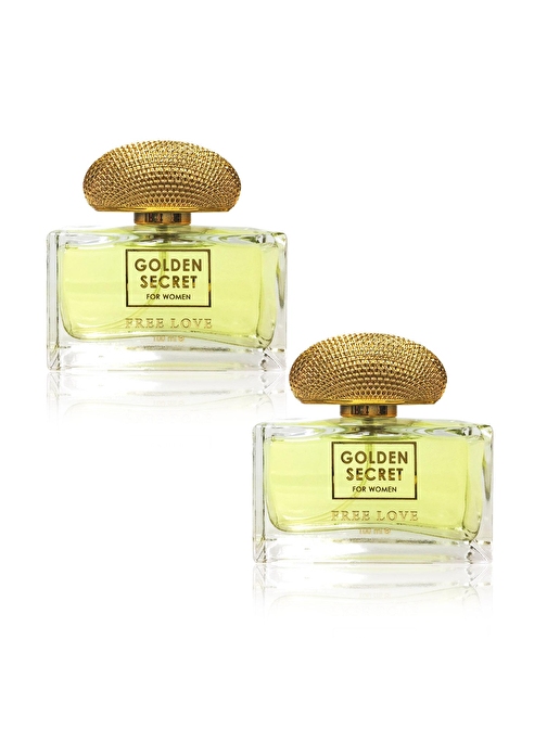 Free Love Golden Secret Edp Kadın Parfüm Seti 2 X 100 ml