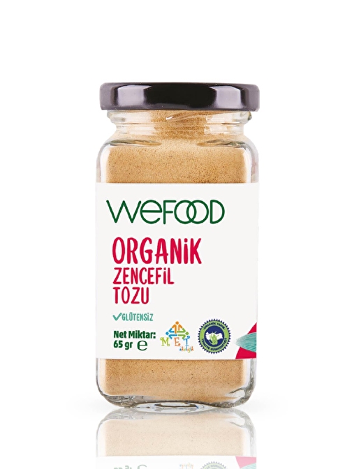 Wefood Organik Zencefil Tozu 65 Gr