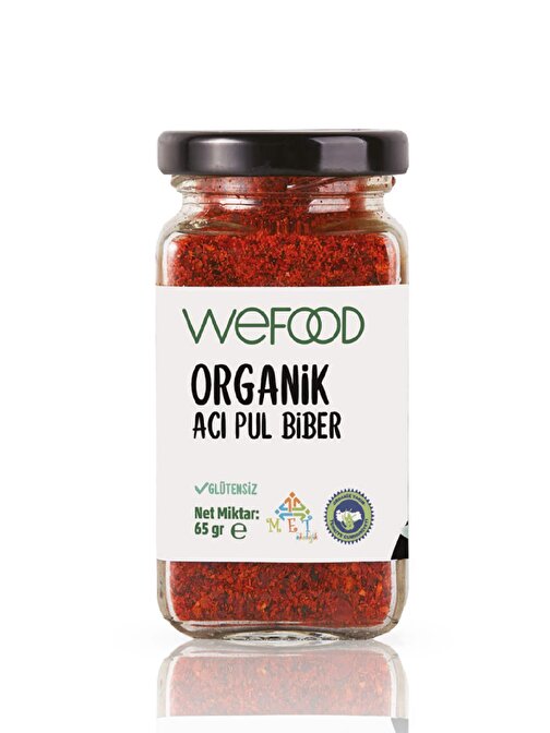 Wefood Organik Acı Pul Biber 65 gr