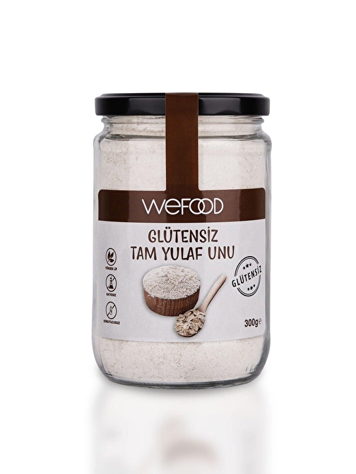 Wefood Glutensiz Tam Yulaf Unu 300 gr