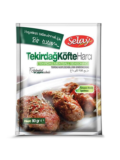 Selay Tekirdağ Köfte Harcı 80grx20 Ad