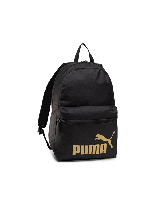 Puma 075487 Phase Siyah-Altın Okul Sırt Çantası