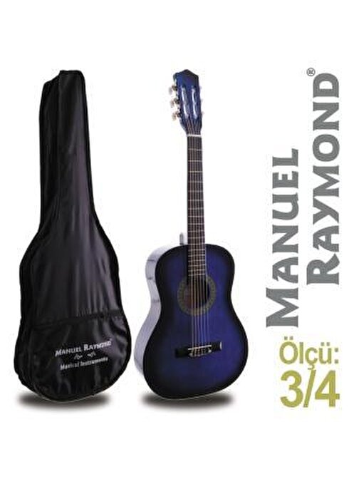 Klasik Gitar Junior Manuel Raymond Mrc87Bls (Kılıf Hediye)