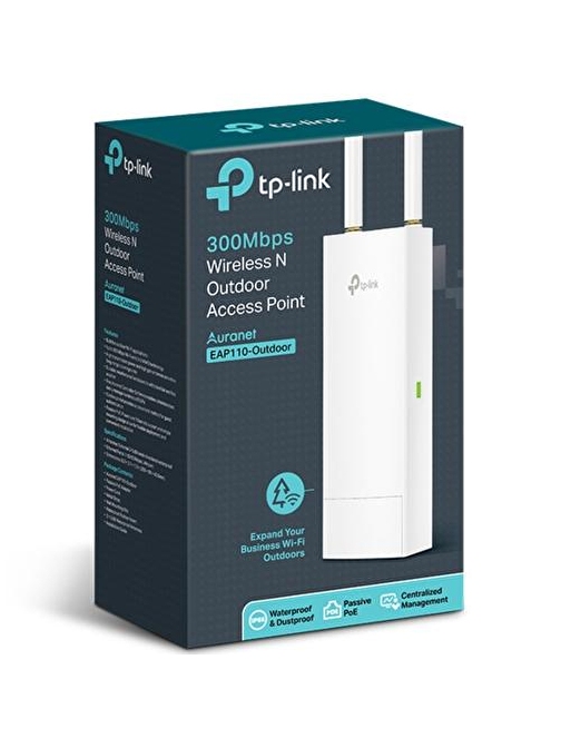 TP-Link EAP110 2.4 GHz 300 Mbps Tavan Tipi 1 Portlu Wi-Fi Access Point