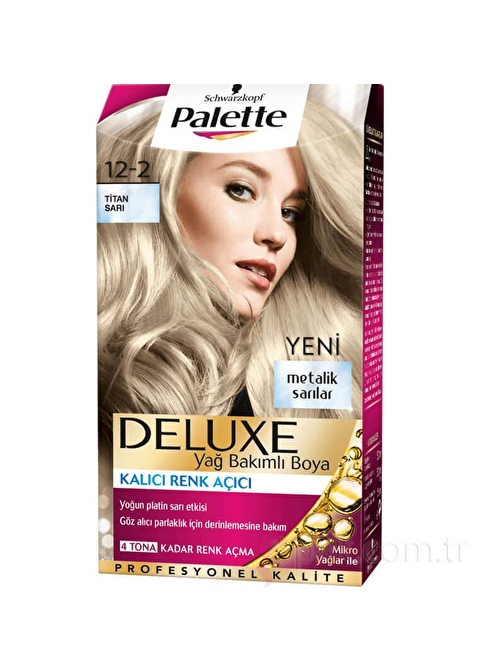 Palette Deluxe 12-2 Tıtan Sarı