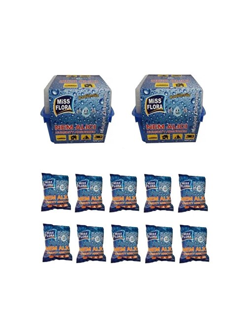 Miss Flora Nem Alıcı 450 gr 2 Ad + 450 gr Yedek 10 Ad