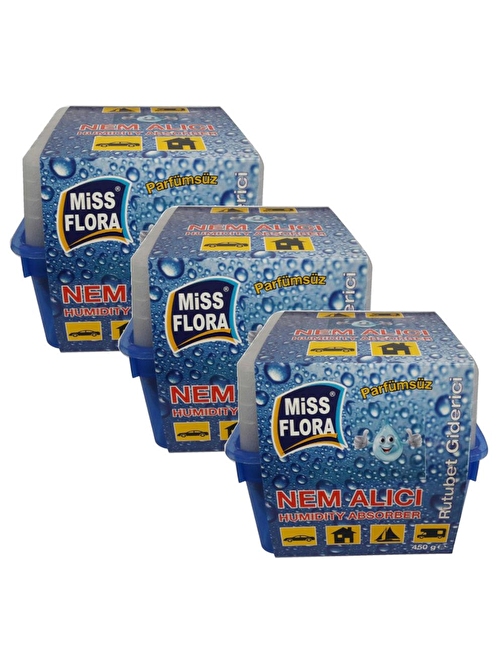 Miss Flora Nem Alıcı 450 gr 3' Lü Paket