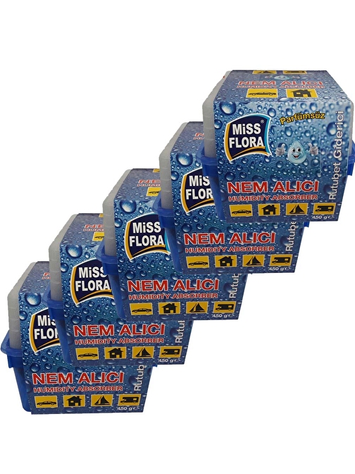 Miss Flora Nem Alıcı 450 gr 5'li Paket