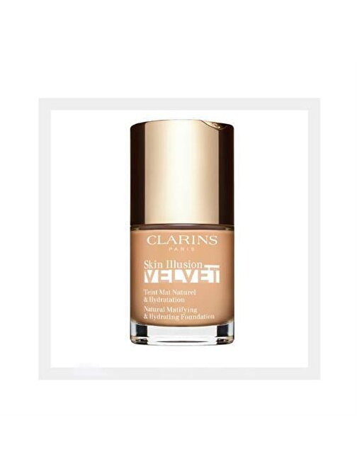 Clarins Skin Illusion Velvet 108.3N Matlaştırıcı Fondöten 30 ml