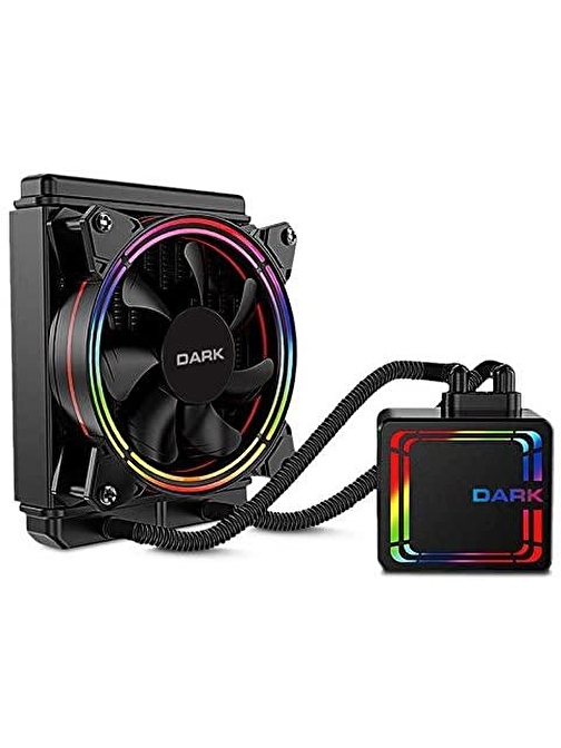 Dark DKCCW126 12 Cm Led + Pompa Intel & AMD Uyumlu Alüminyum Kasa Sıvı Soğutucu Fan