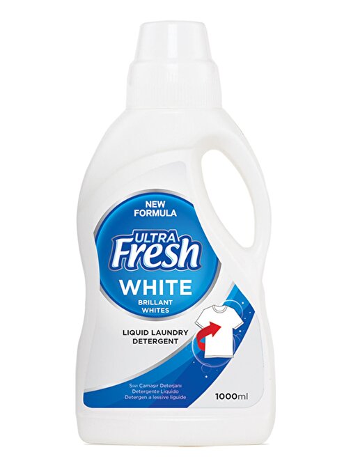 Ultra Fresh Beyazlar İçin Sıvı Çamaşır Deterjanı 1000 ml 16 Yıkama
