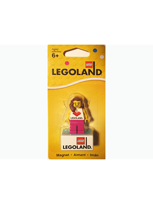 Lego 851331 Magnet Minifigure I Brick Legoland Female Plastik Figür