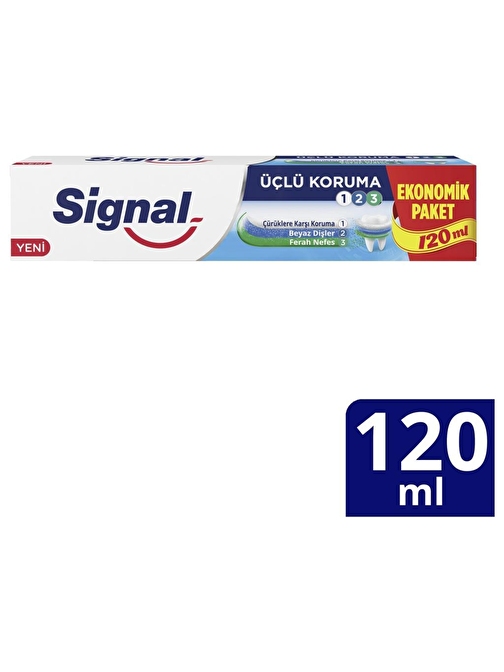 Signal Üçlü Koruma Diş Macunu 120 ml