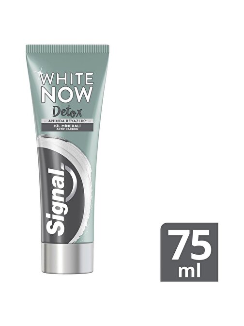 Signal White Now Detox Charcoal Kömür Özlü Diş Macunu 75 ml
