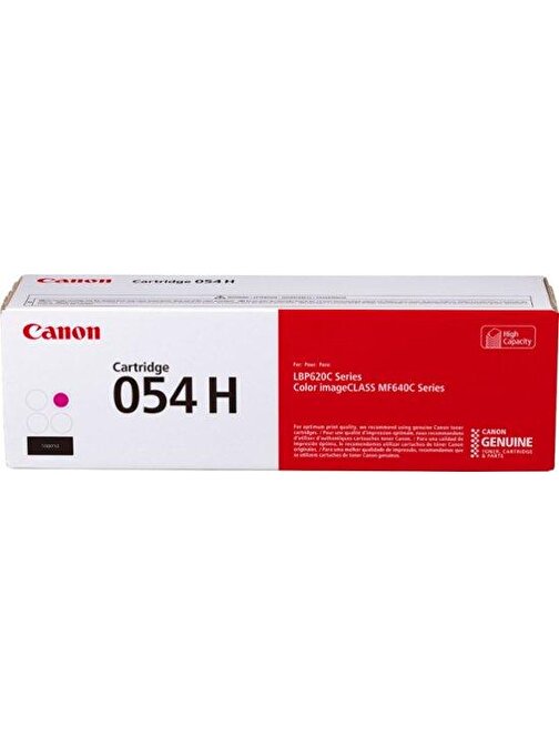 Canon Crg-054H M Mf645 Magenta Kırmızı Yüksek Kapasiteli Toner