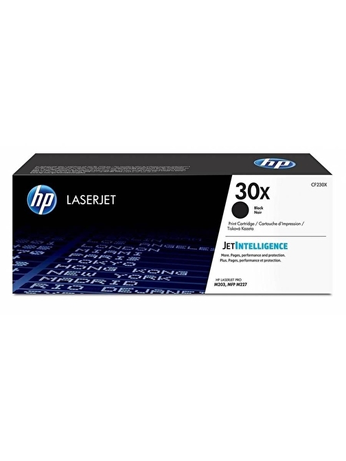 HP CF230X 30X Uyumlu Doldurmalı Orjinal Siyah Toner 3.500 Sayfa