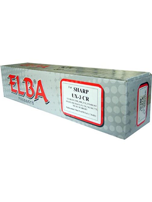 Elba UX-3CR UX310-370-470 NX530-6770 Uyumlu Doldurmalı Muadil Siyah Toner