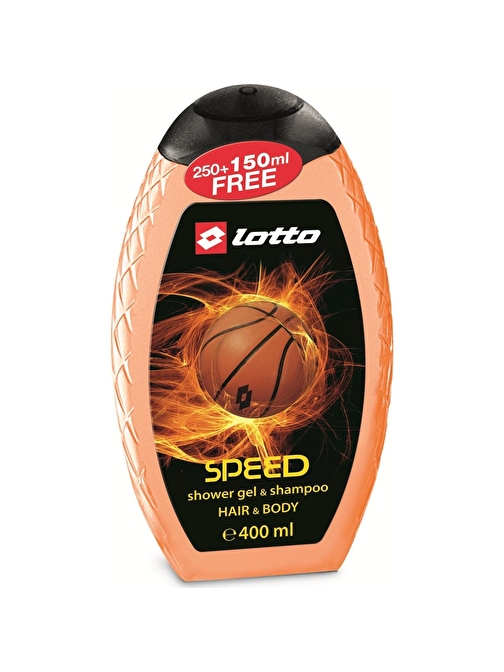 Lotto Speed Erkek Shower Gel  Shampoo 400 ml