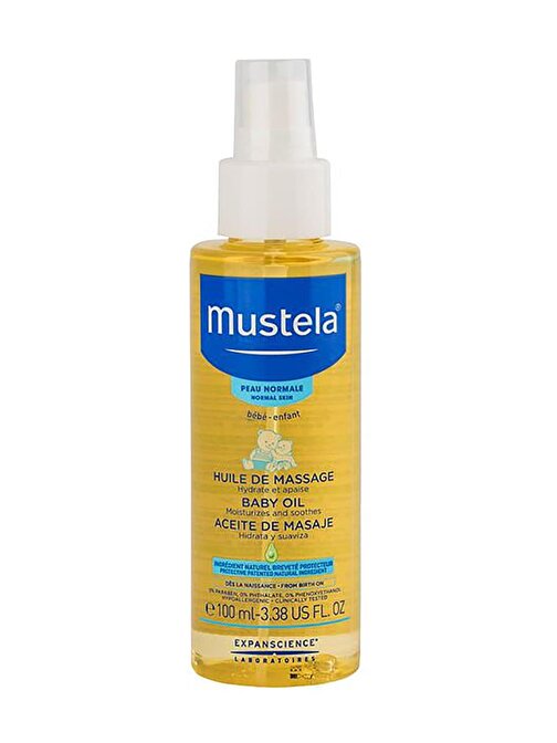 Mustela Massage Oil Rahatlatıcı Masaj Yağı 100 ml