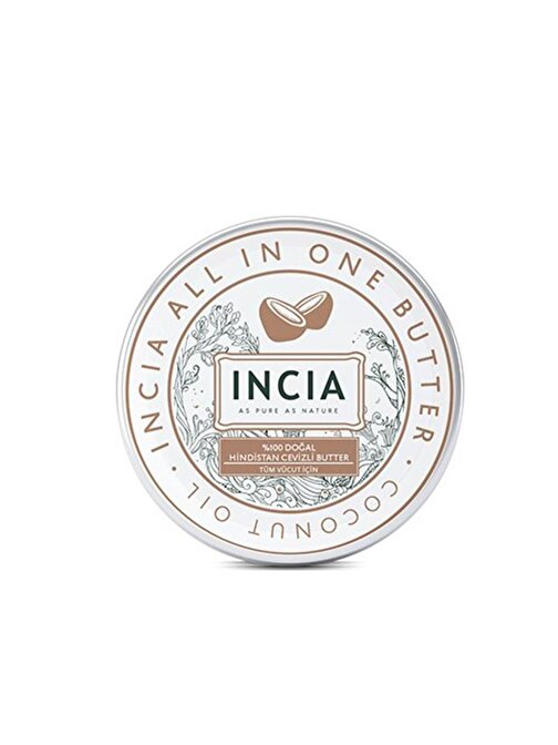 Incia Doğal Hindistan Cevizli Butter 50 ml