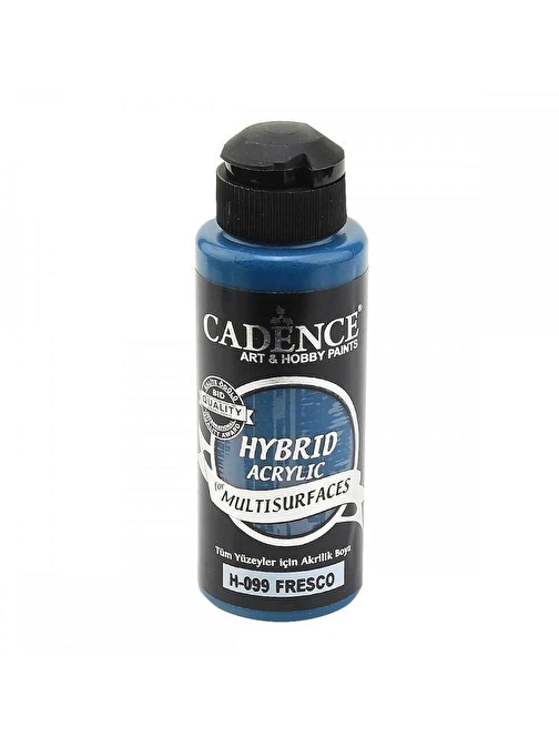 Cadence Hybrid Multisurface Su Bazlı Akrilik Boya 120 Ml Şişe 1 Adet H-099 Fresco