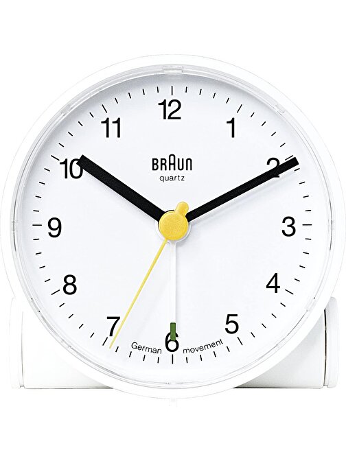 Braun Bnc001Whwh Alarmlı Masa Saati Beyaz
