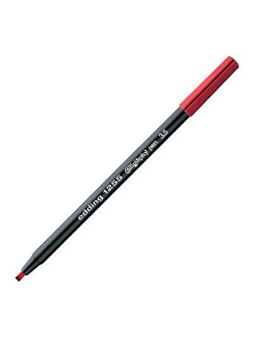 Edding 1255 Kaligrafi Kalemi 3.5 Mm Crimson Kırmızı