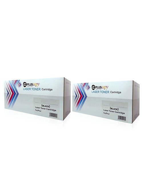 Pluscopy Xerox 3215-3225-NP-106R02782-3215-3260-3225-3052 Uyumlu Doldurmalı Muadil Siyah Lazer Toner 2 Adet