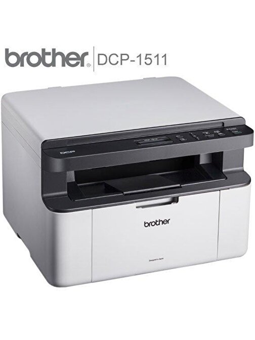 Brother Dcp-1511 Yazıcı Tarayıcı Fotokopi A4 Tam Dolu Pluscopy Tonerli