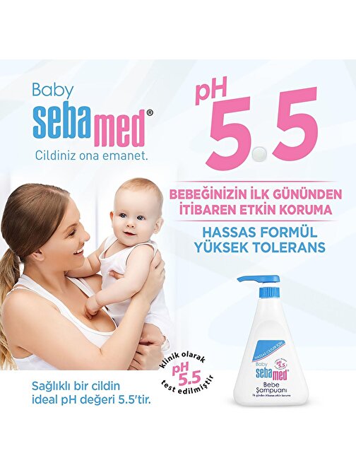Sebamed Baby Hassas Ciltler İçin Bebek Şampuanı 2 Adet 500 ml