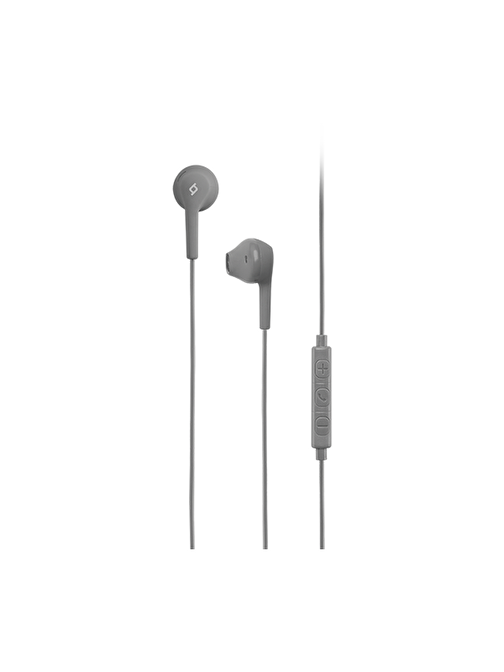 Ttec Rio Kumandalı Ve Mikrofonlu Kulak İçi Kulaklık Grey