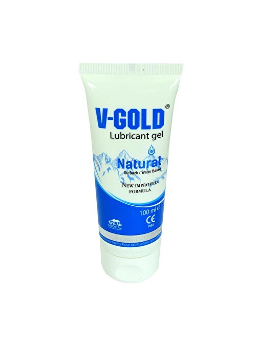 V-Gold Natural Su Bazlı Kayganlaştırıcı Jel 100 ml