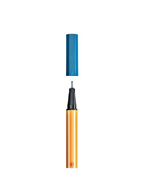 Stabilo Point 88/32 - 0,4 mm İnce Keçe Uçlu Kalem Koyu Mavi