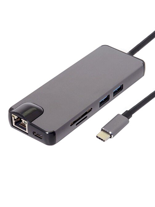 Techmaster 1 Portlu Type-C USB Çoğaltıcı