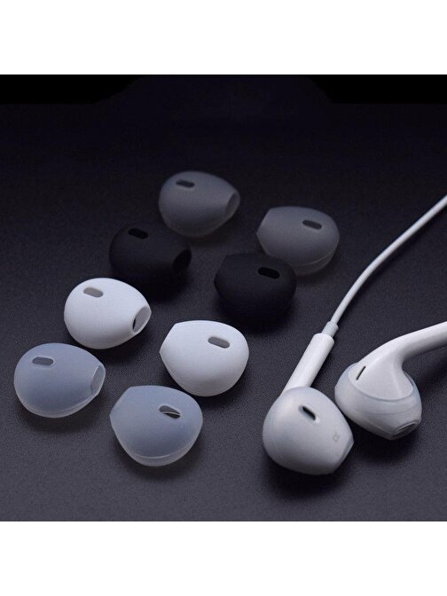 Apple İphone Earpods Koruyucu Kulaklık Silikonu Sabitleyici