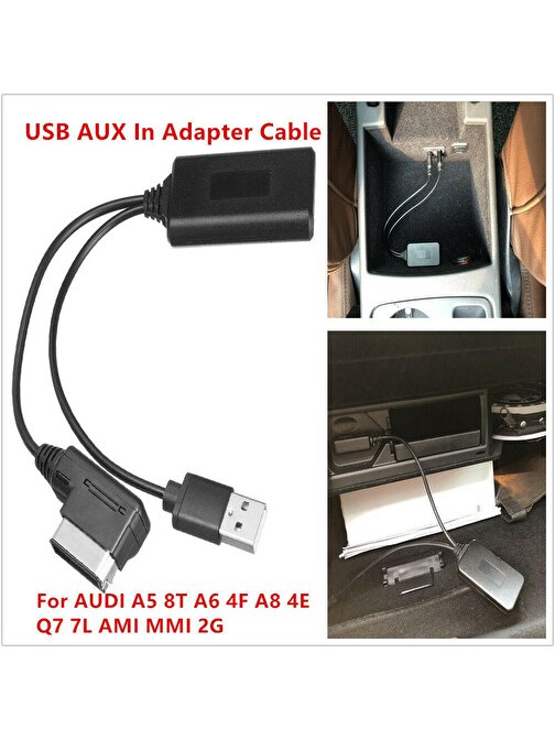 Audi A5 A6 A8 Q7 Bluetooth Usb Aux Adaptörü Sku41