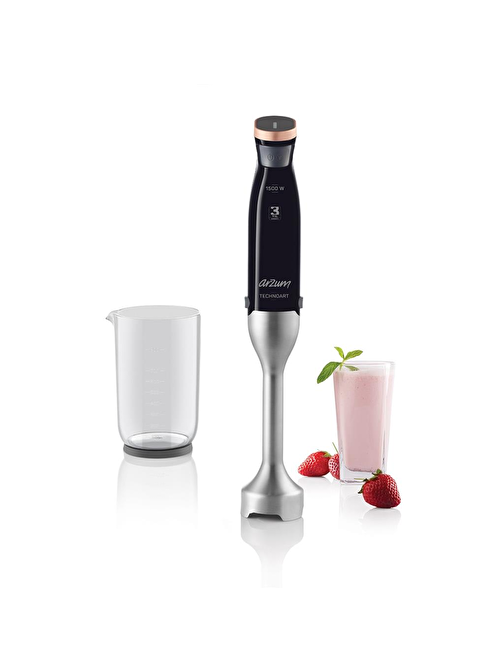 Arzum AR1052 Technoart 1500 W Çoklu Blender Siyah