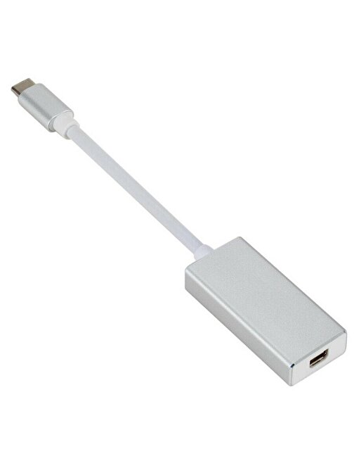 4K Macbook Type-C To Mini Displayport Thunderbolt Çevirici Aparat
