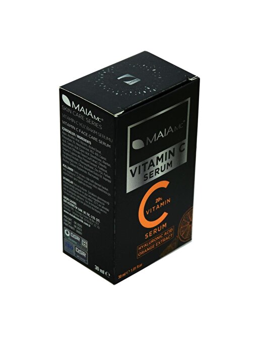 Maia Mc Mc Vitamin C Yüz Serumu Hyaluronic Asit Orange Extract 30ml