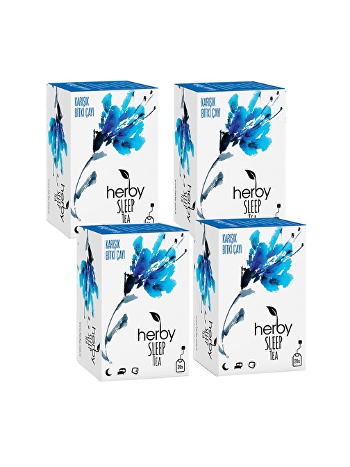 Herby Sleep Tea Uyku Çayı 4'lü Paket