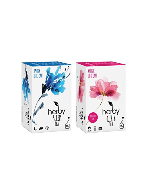 Herby Rahatlama Paketi 2'li Fonksiyonel Bitki Çayı Rela x Pack Functional Herbal Tea