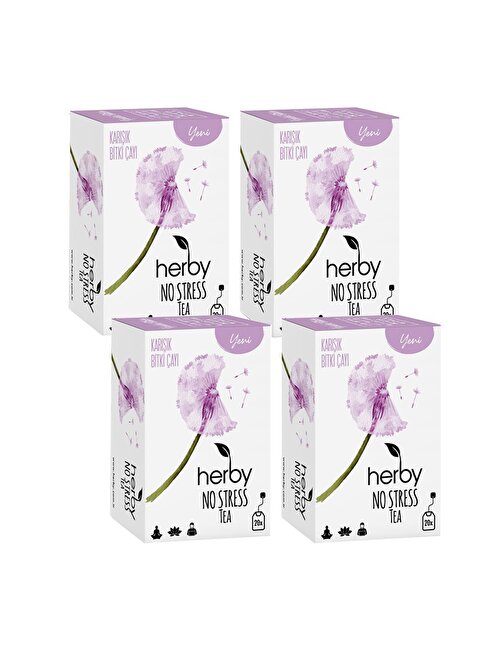 Herby No Stress Tea 4'lü Paket
