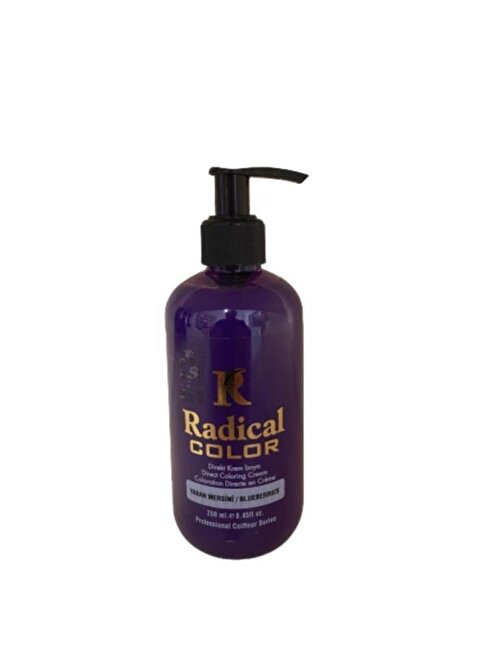 Radical Color Su Bazlı Saç Boyası Yaban Mersini 250 ml
