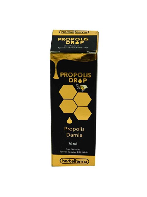 Herbalfarma Propolis Drop Sıvı Propolis Ekstraktı Damla 30 ML