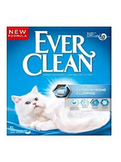 Ever Clean Extra Strength Scented Ferahlatıcı Kokusuz Doğal Kedi Kumu 2X6 Lt