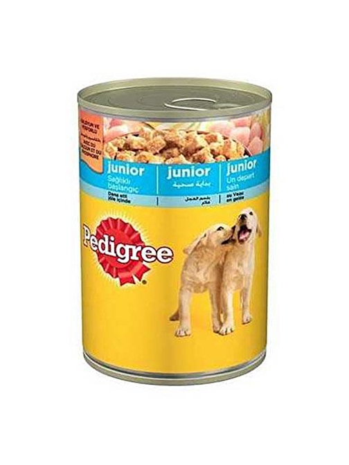 Pedigree Puppy Tavuklu Soslu Yavru Köpek Konservesi 6 Adet 400 Gr