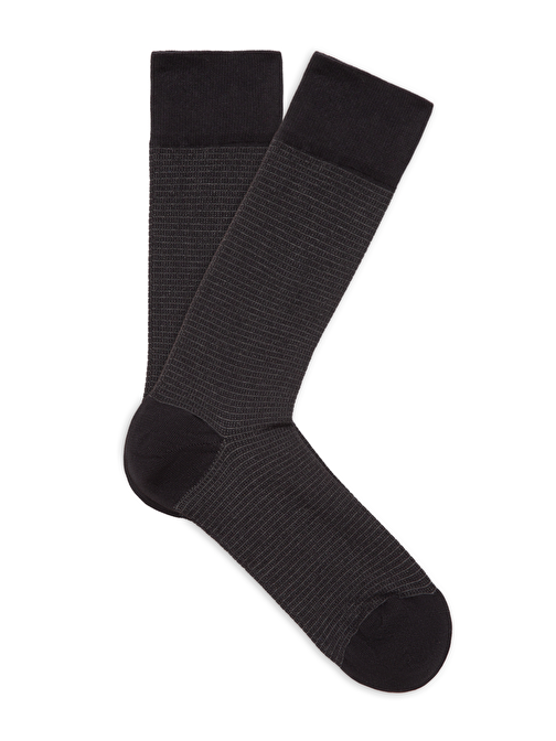 Mavi - Siyah Soket Çorap 092306-900