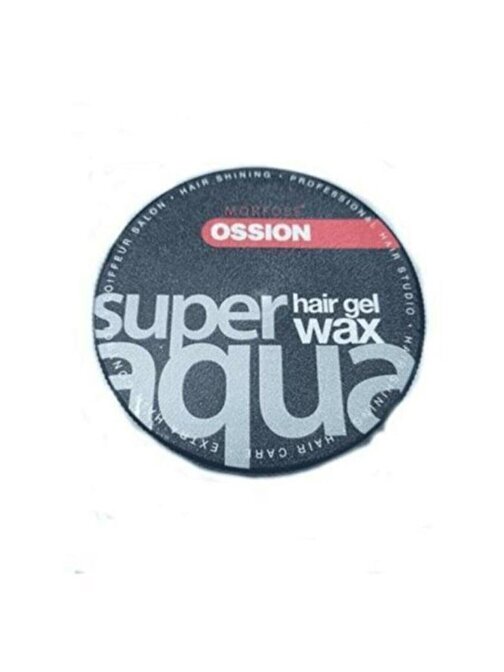 Morfose Ossion Wax Jel Süper Aqua Black 150 ml