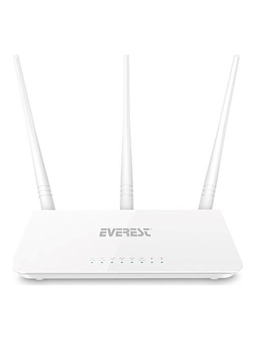 Everest EWR-F303 2.4 GHz 300Mbps 1Wan + 3Lan Portlu Wireless Router