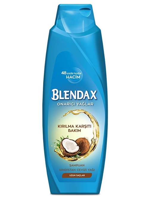 Blendax Kırılma Karşıtı Bakım - Onarıcı Yağlar Hindistan Cevizi Yağı Şampuan 500 ml